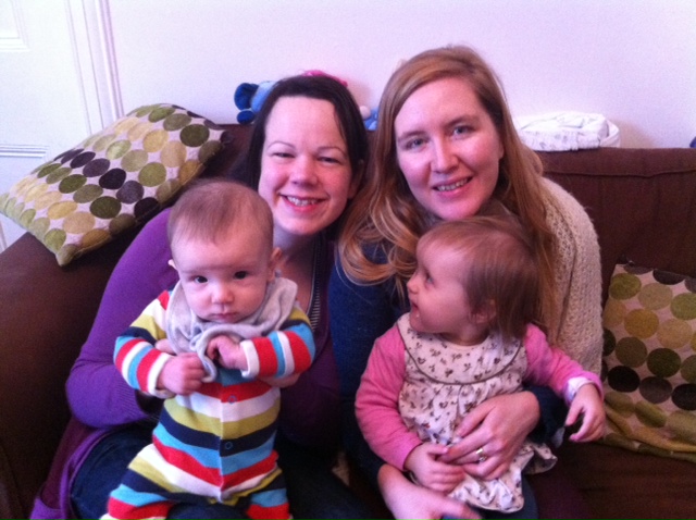 Tessa meeting James for the first time!!