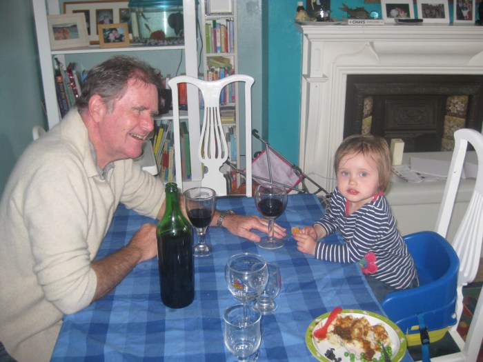 Tessa and Grandad